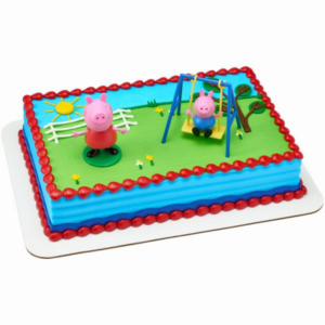 PEPPA PIG CAKE – HALF SHEET
