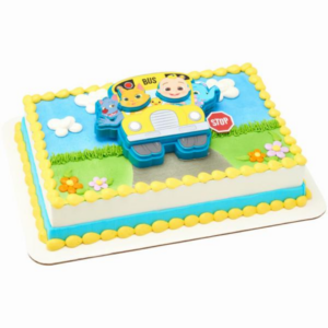 SCHOOL BUS CAKE – FULL SHEET