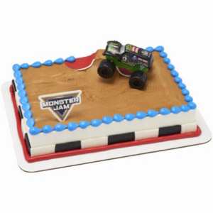 MONSTER JAM THEMED CAKE – FULL SHEET