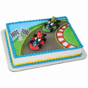 MARIO KART THEMED CAKE – FULL SHEET