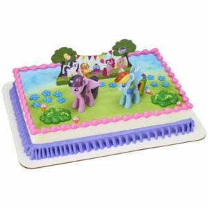 MY LITTLE PONY THEMED CAKE – FULL SHEET