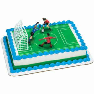 SOCCER THEMED CAKE – FULL SHEET