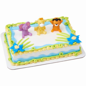 ANIMALS THEMED CAKE – HALF SHEET