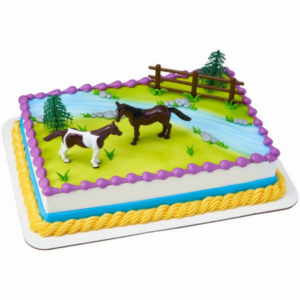 HORSE‑THEMED CAKE – FULL SHEET